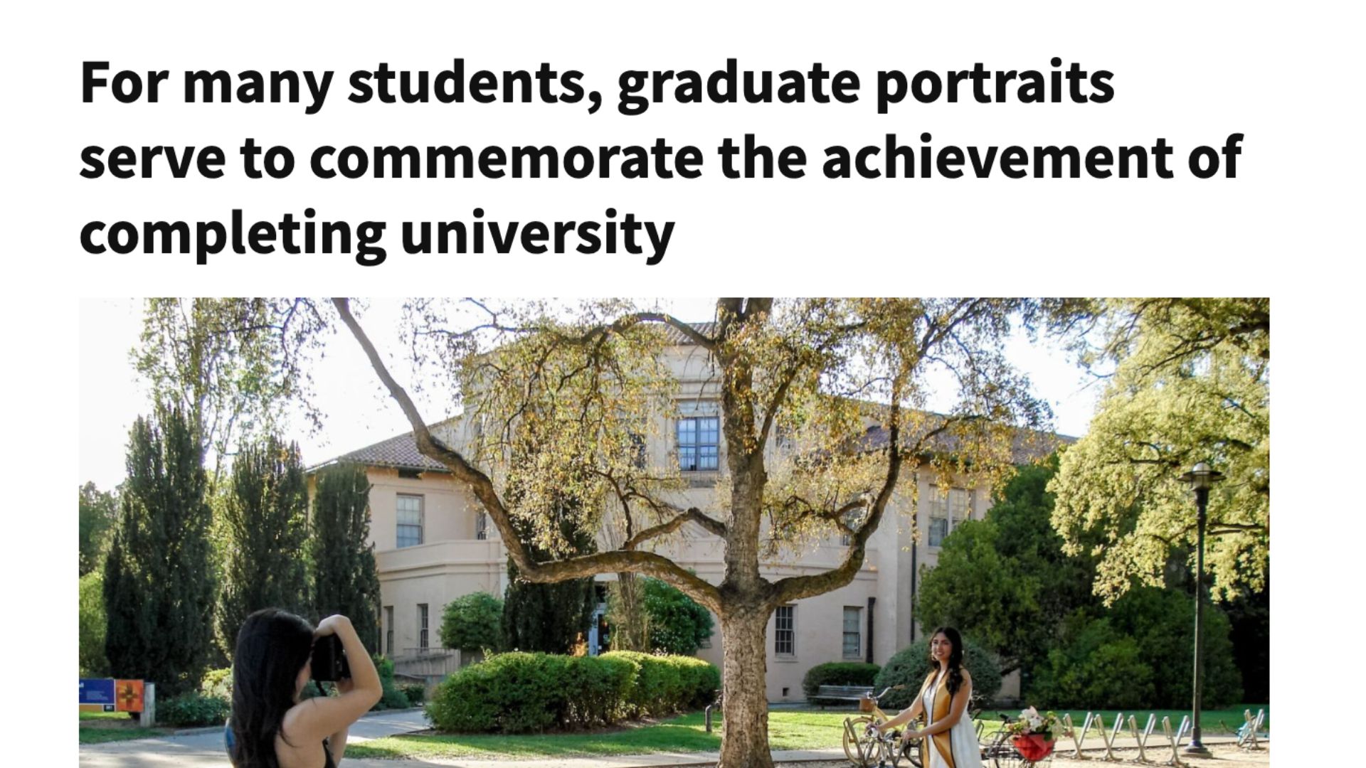 UC Davis Graduation Photography